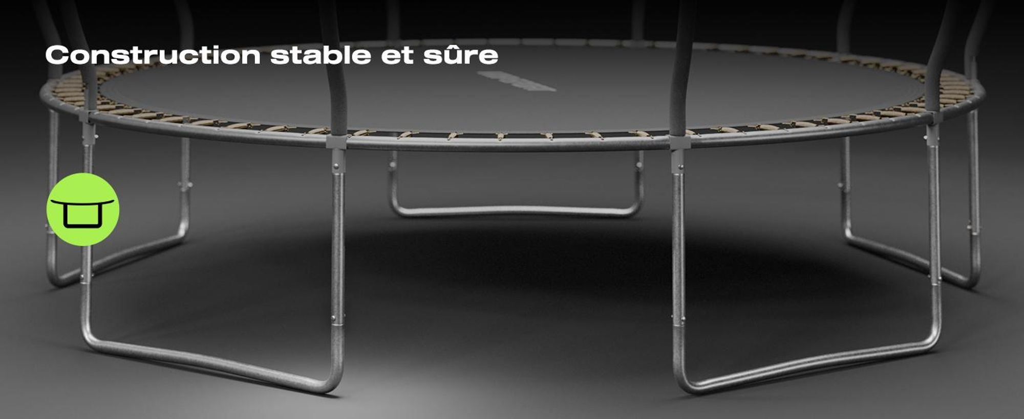 Trampoline de Jardin pour enfants 366 cm