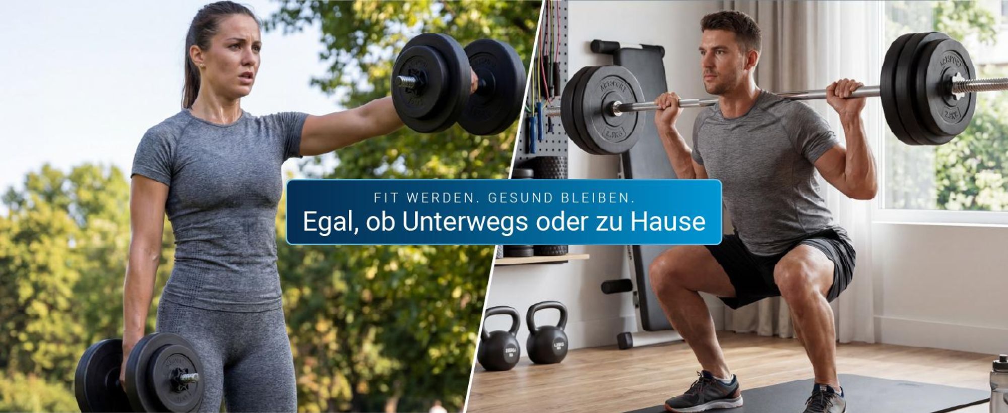 Artsport 3in1 Hantelset mit 2 Kurzhanteln, 1 Langhantel & 1 SZ Curlhantel – 12 Gewichte mit 60kg und Sternverschlüssen – Hantel Set Krafttraining