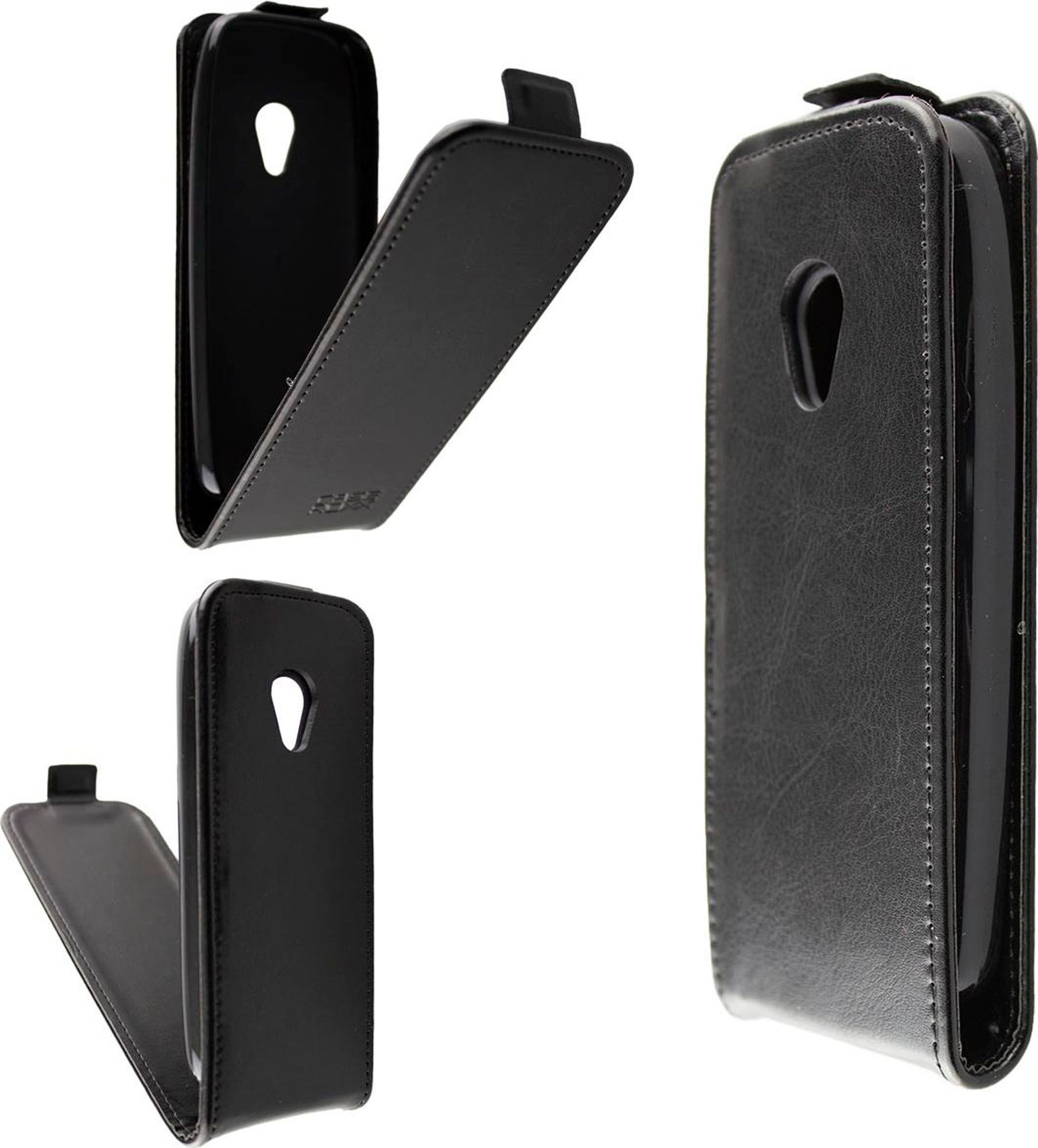 caseroxx Schutz Tasche Hülle Flip Cover kompatibel mit Nokia 6310 (2021), Smartphone Tasche Flip Cover in schwarz Bild 1