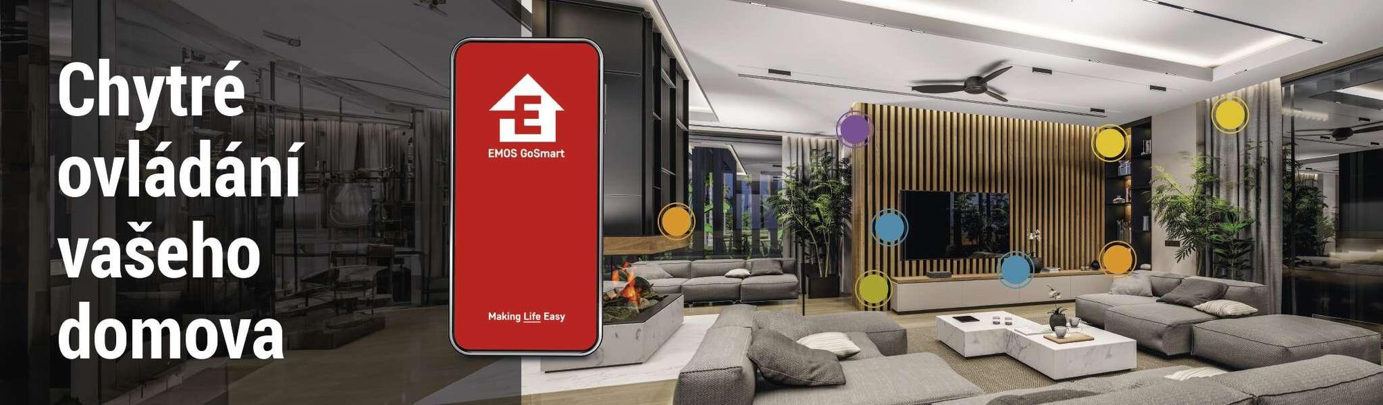 EMOS GoSmart PIR senzor (pohybové čidlo) IP20, ZigBee, H5020