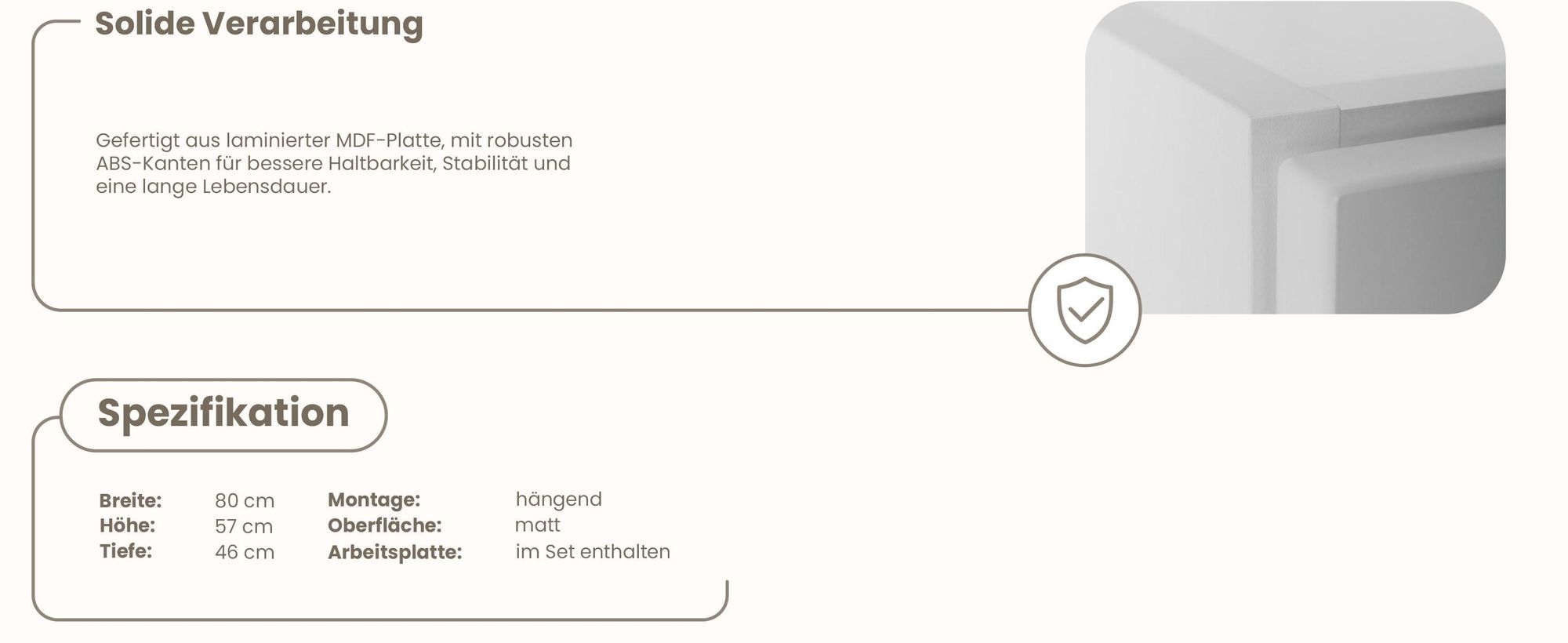 RODAN, Badmöbel, Badschrank, Badezimmermöbel, Badezimmer, MODERN, Waschbeckenunterschrank