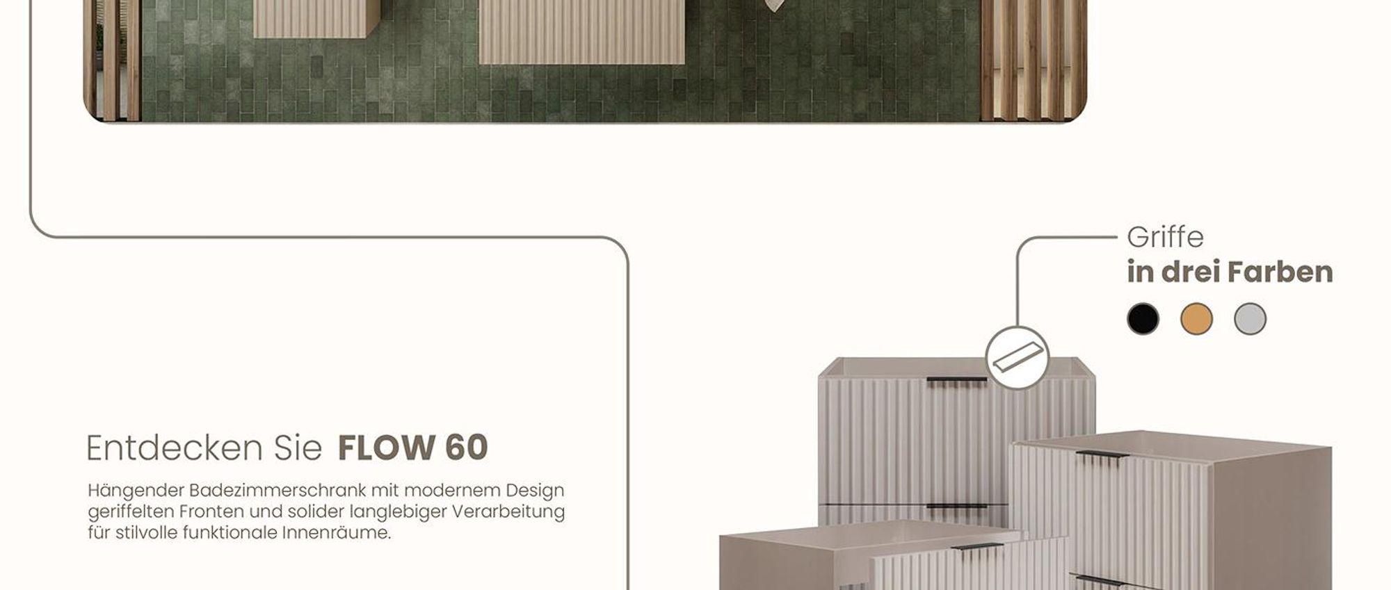 RODAN, Badmöbel, Badschrank, Badezimmermöbel, Badezimmer, MODERN, Waschbeckenunterschrank