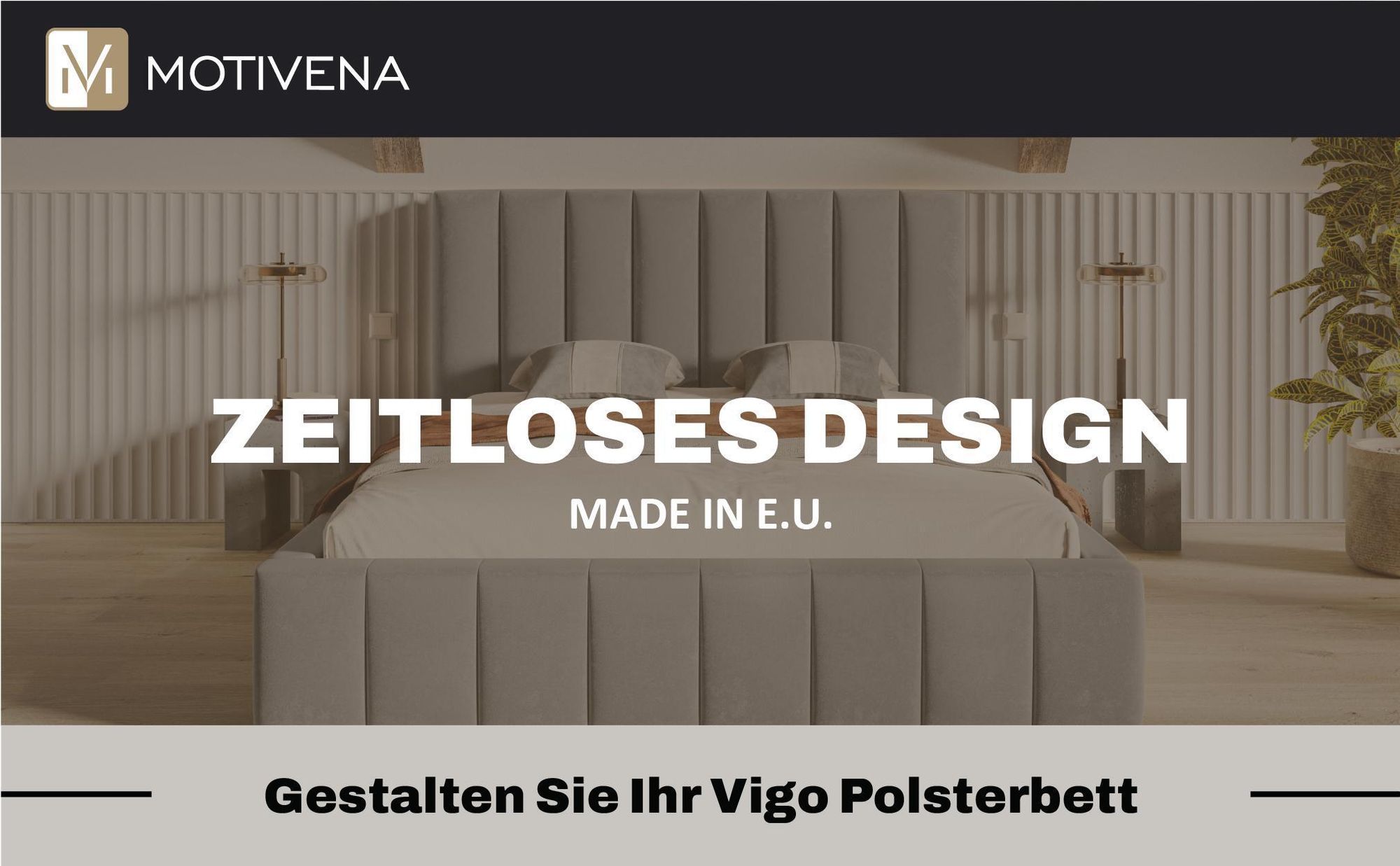 MOTIVENA Vigo Polsterbett 200x200 mit Bettkasten, Metall Lattenrost, Bett 200x200 Grau Samt (Jasmine 90)