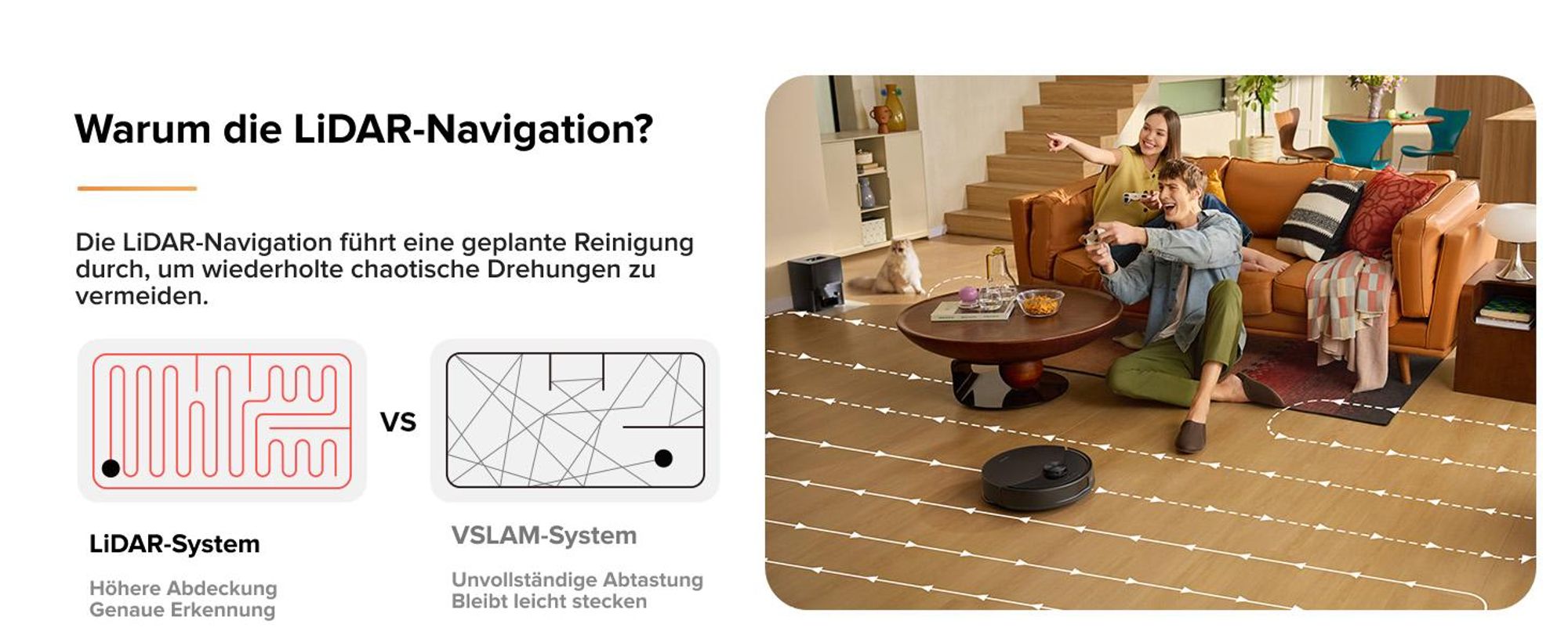 Roborock Q10 S5+ Set Staubsauger Roboter, 10.000 Pa(Upgrade von S8 Plus), Dual Anti-Tangle System, Auto Lifting Mopping, Ideal für Tierhaare (Schwarz)