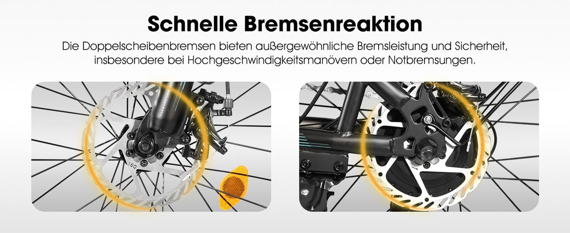 HILAND Lasten E-Bike Damen Herren 20 Zoll Fat Tire, Tiefeinsteiger Step-Thru Rahmen, 250W Pedelec mit 36V 13Ah Akku, Federgabel und komplettes Beleuch
