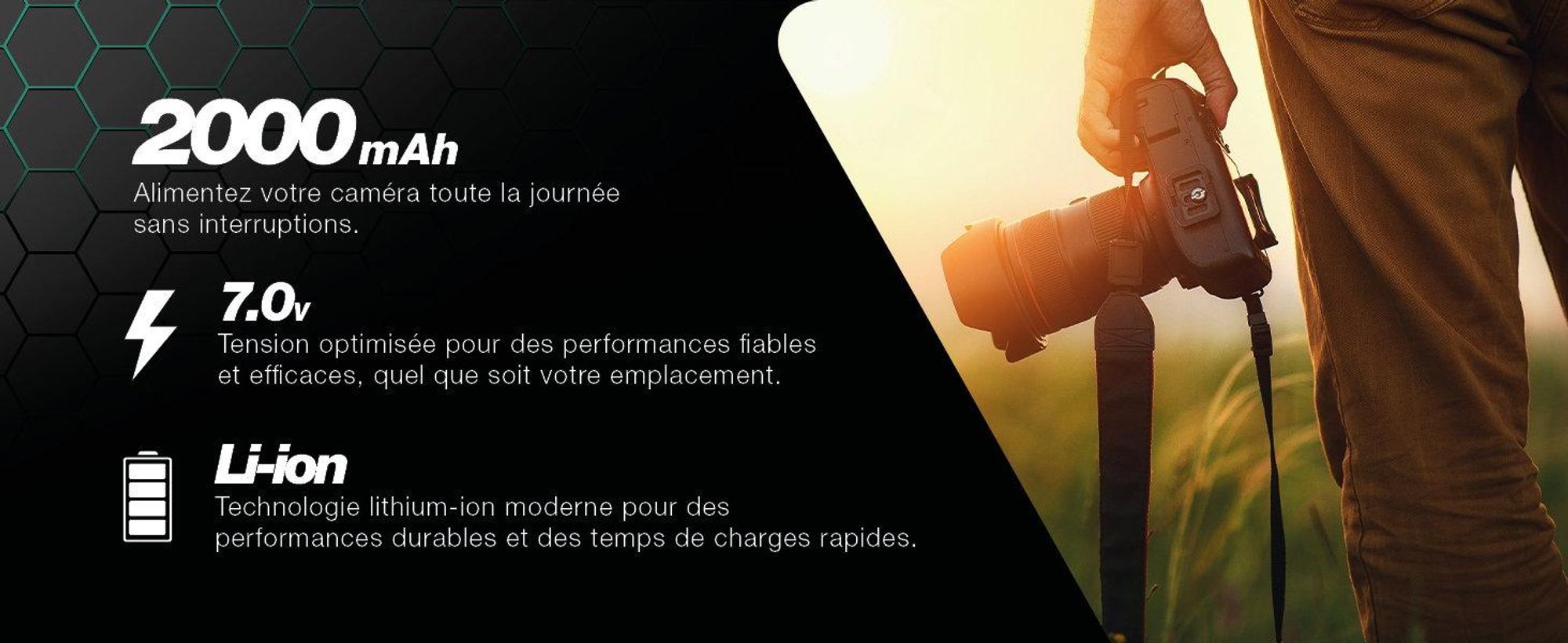 CELLONIC 2x Batterie pour Appareil photo Compatible avec Nikon D850, D750, ZR, EN-EL15c - (2000mAh, 7V)