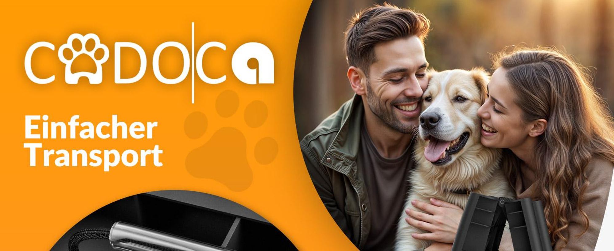 CADOCA® Hunderampe Auto Klappbar