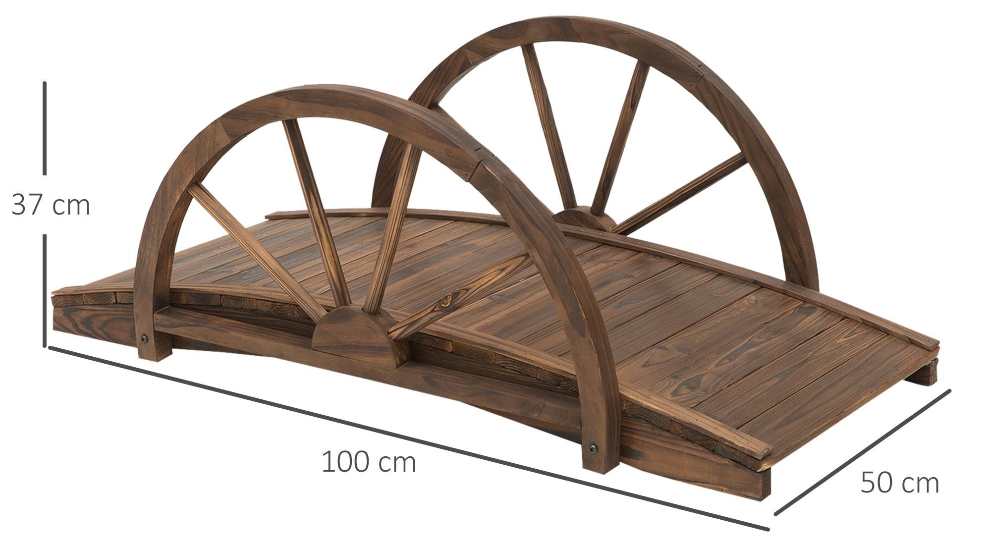 Holz Brücke mit