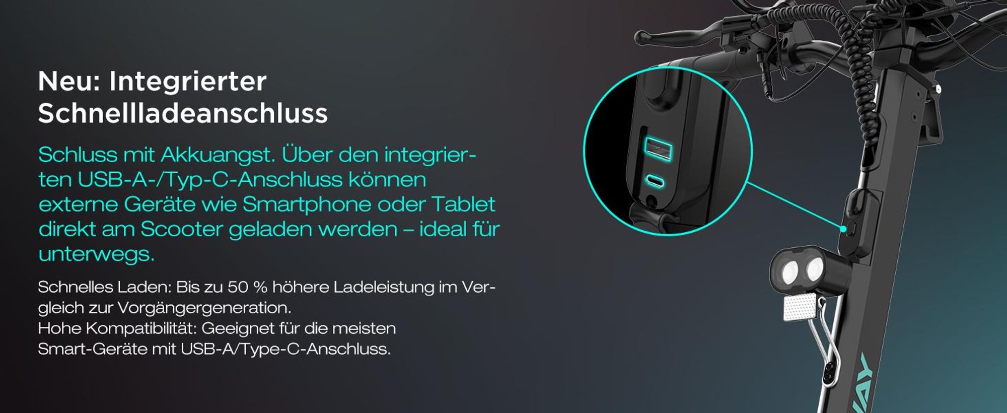 HITWAY H11 E-Scooter mit ABE, Elektroscooter mit 250W*2 Motor Spitze 1800*2, bis zu 100 km, 52V 23,4Ah, App & NFC, 10 " Offroad Luftreifen, IPX6