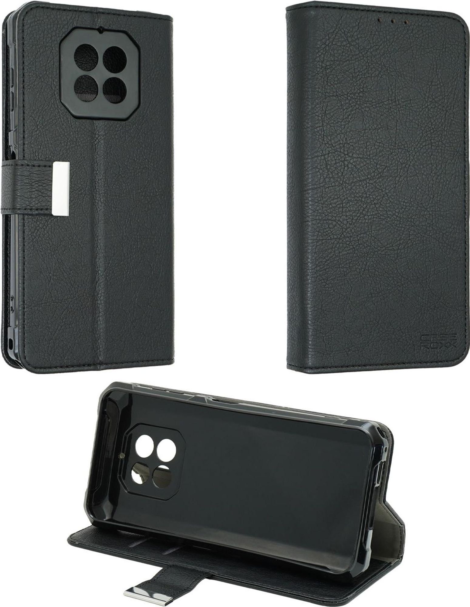 caseroxx Handy Hülle Tasche kompatibel mit Cubot KingKong ES 3 Bookstyle-Case Wallet Case Bild 1