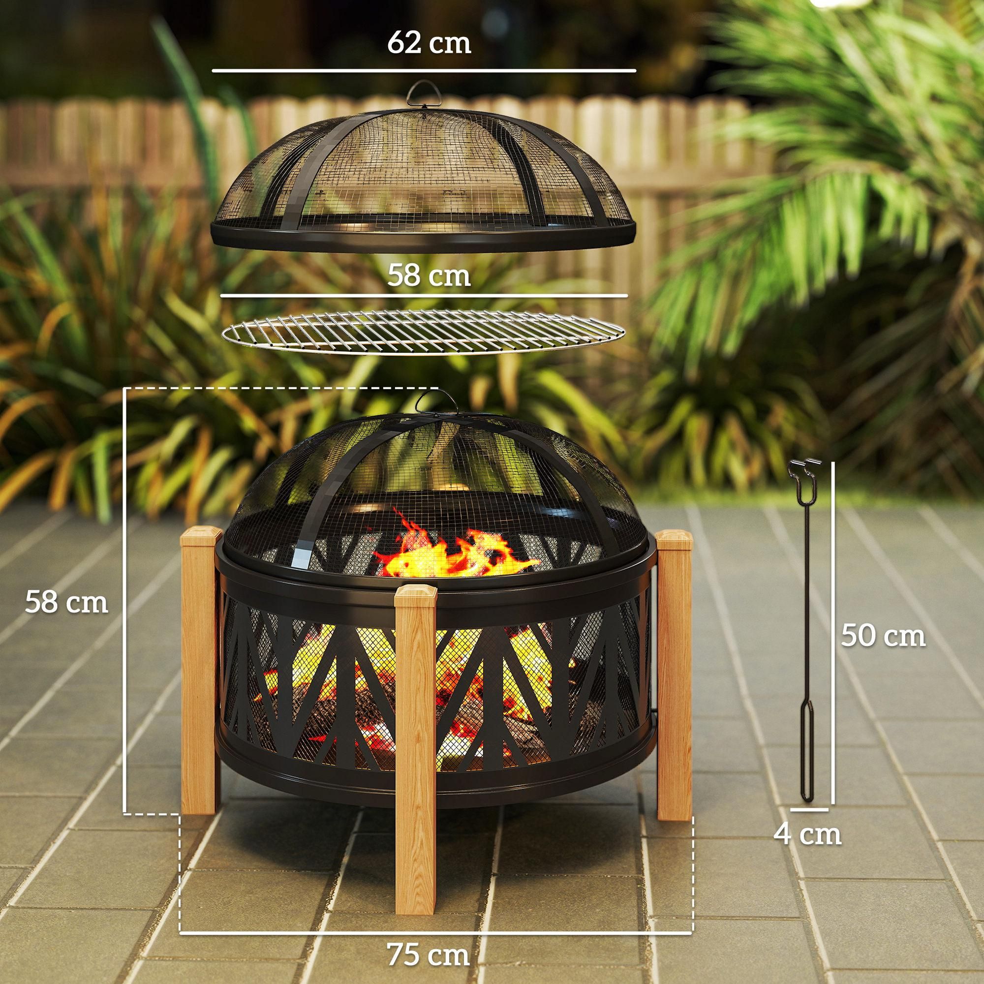 Garten Feuerschale Lagerfeuer cm