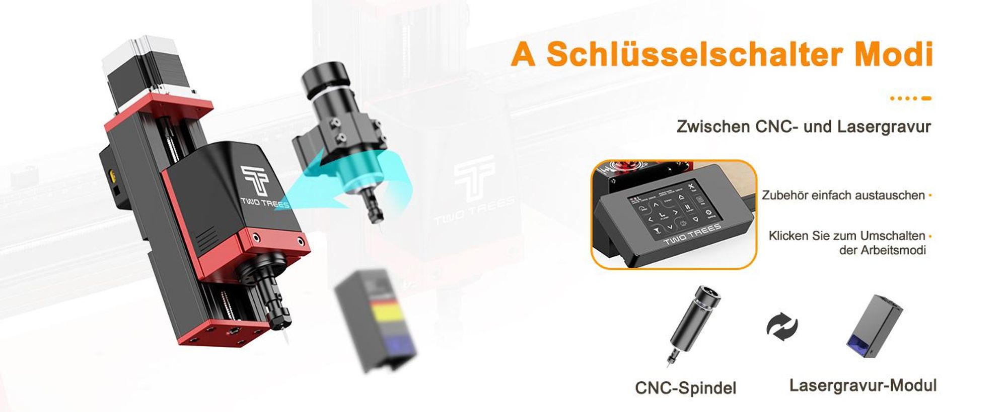 TWO TREES - TTC450 Pro - CNC Fräsmaschine (2025)