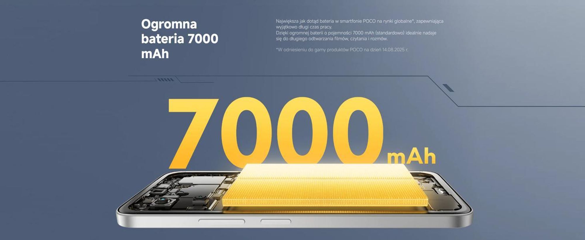 POCO M7, 17,5 cm (6.9"), 2340 x 1080 px, 8 GB, 256 GB, 50 MP, Czarny