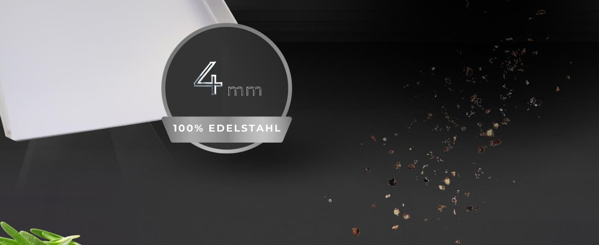 Multi Tool Grillspachtel | 8 in 1 Grillwerkzeug | Der Alleskönner auf dem Grill mit elegantem Akazienholzgriff | hochwertiges Grillbesteck Edelstahl