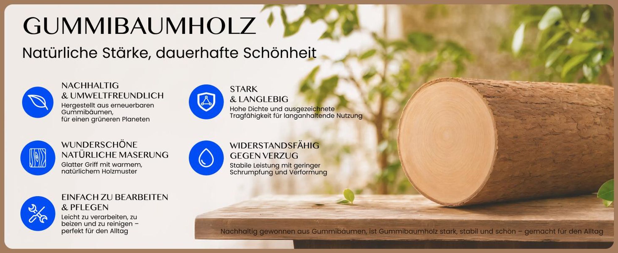 FLEXISPOT Massivholzbett 160x200 cm aus Gummibaumholz, Doppelbett mit Kopfteil, Bettgestell mit Lattenrost, modernes Japandi-Bett, bis 500 kg, Hako G1