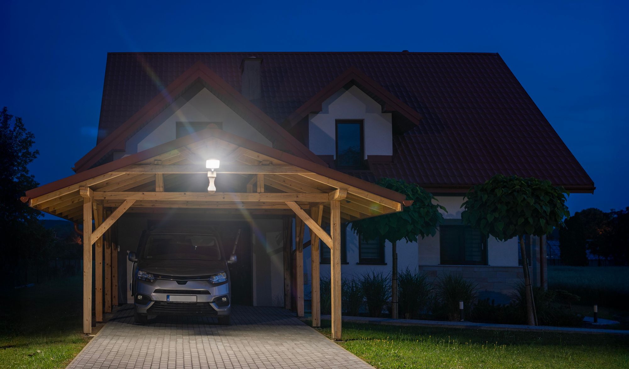 LUMILED LED Strahler 20W Außenstrahler 1800Lm Fluter Strahler Außen IP44 spritzwasserdicht 4000K Neutralweiß Scheinwerfer Flutlichter Bewegungssensor