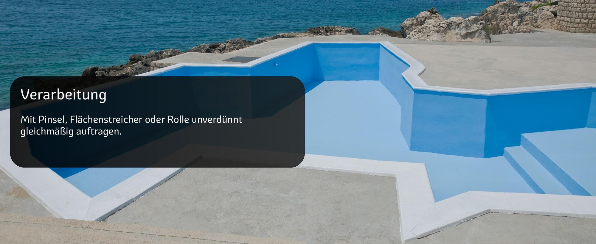 WO-WE Schwimmbadfarbe Grundierung SL708 Spezial Haftgrund für Poolfarbe