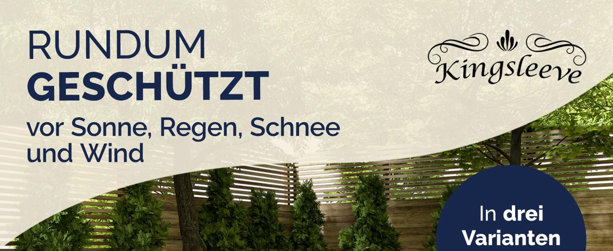 Kingsleeve® Sonneninsel Abdeckung Wasserdicht Winterfest Abdeckplane Gartenmöbel Schutzhülle Abdeckhaube Gartenliege Rund Daybed Ø190x90/50cm