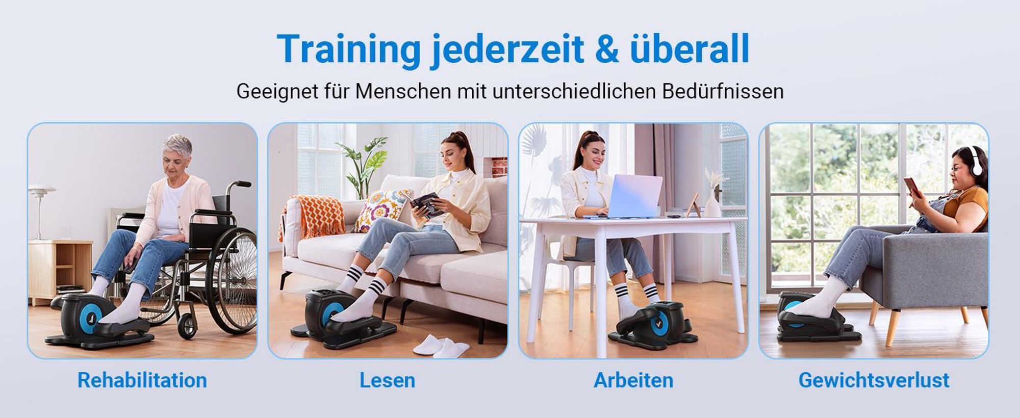ELEKTRISCHER ELLIPSENTRAINER MINI Heimtrainer Beint Produktbild-Vorschau 8