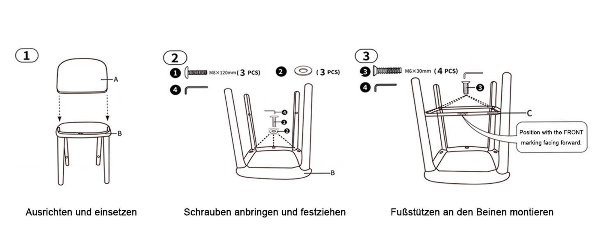 Duhome Barhocker 2er Set en Bouclé und Metall Barstuhl mit Pedal Polsterhocker Modern für Küche Esszimmer Bar Bistro, Grau