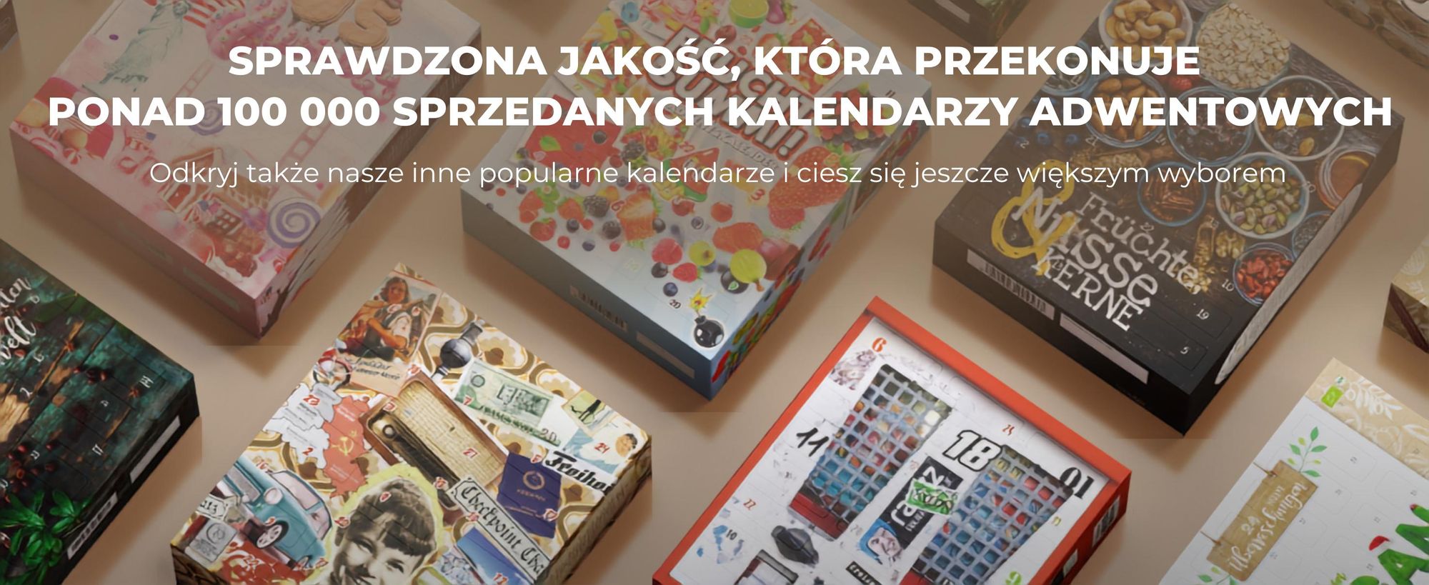 BOXILAND® Ostalgia NRD kalendarz adwentowy 2026, 24 słodycze z NRD, klasyki