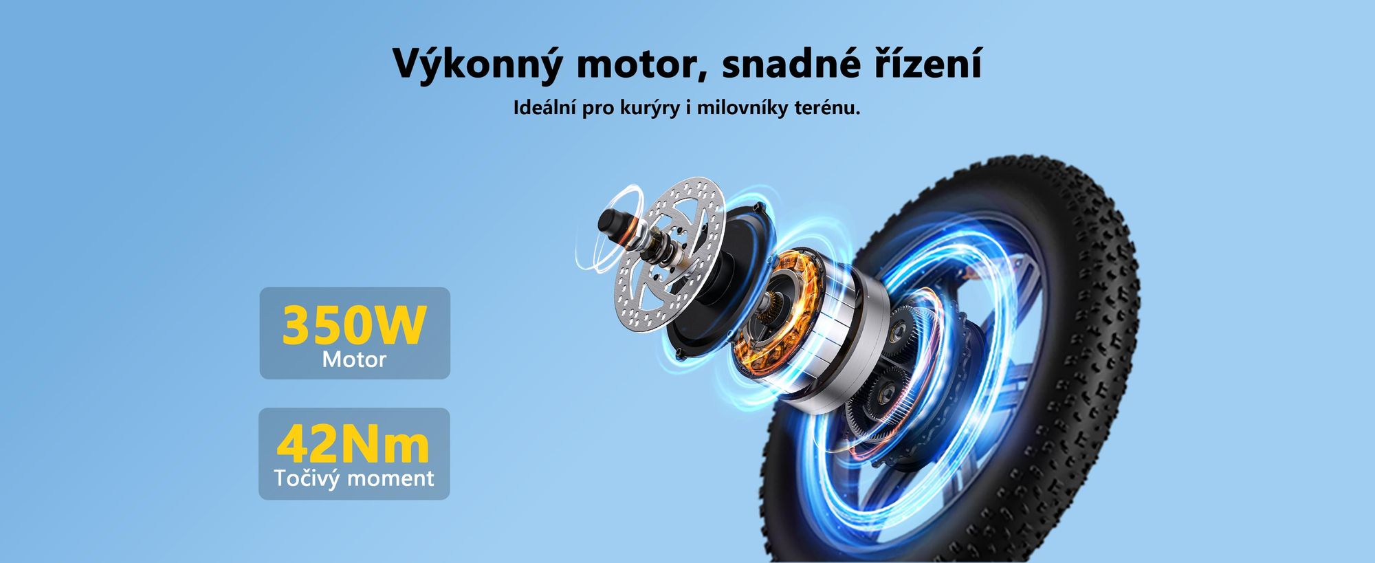 Elektrokolo HillMiles Mile 2 - Baterie 36V13Ah 20 palcová kola dvojité hydraulické brzdy - Šedá