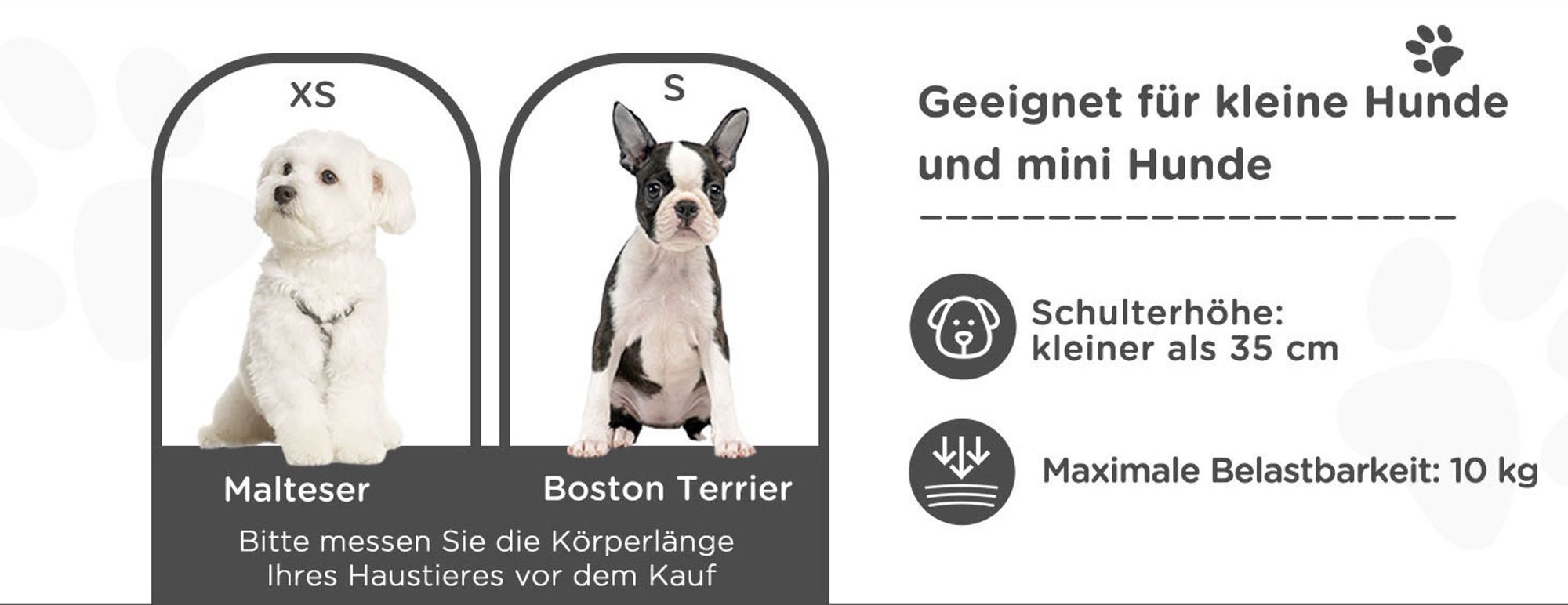 PawHut Hundewagen Hundebuggy Pet Stroller Hunde Buggy mit 4 Rolle in 4 Farben