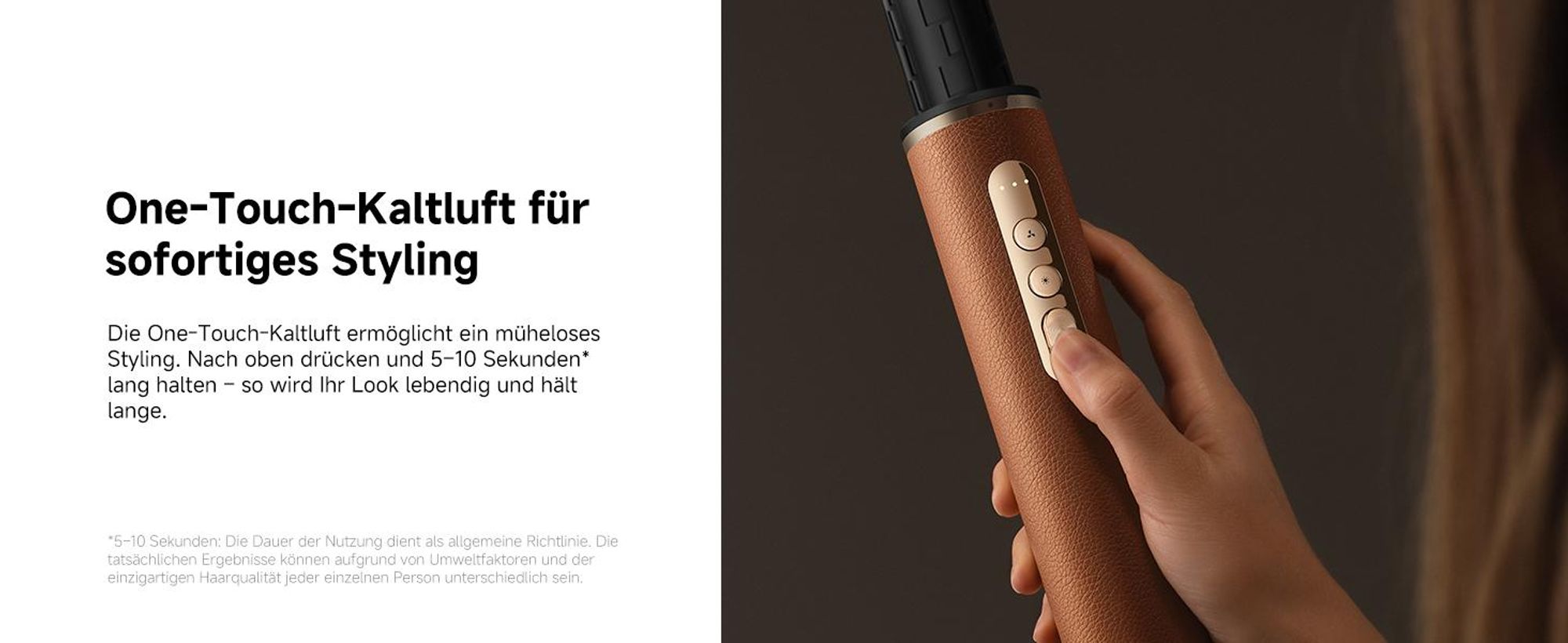 DREAME AirStyle Pro,7in1 Multistyler,Schnelltrocknend,2Lockenaufsätze,Volumen für das Haar,glättende Bürste,Kräusel Reduzierung,2026Neue Version,Braun