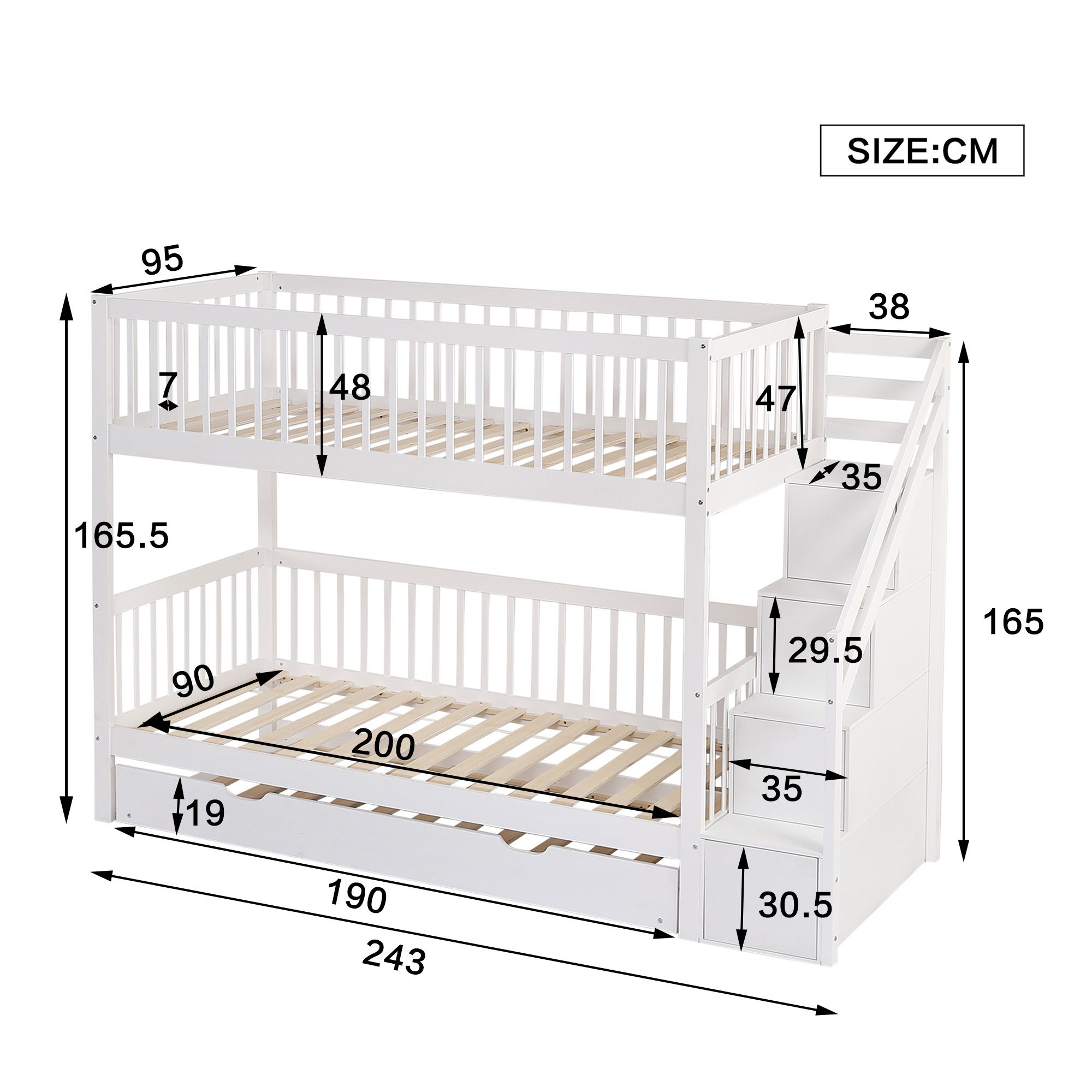 etagenbett 90x200