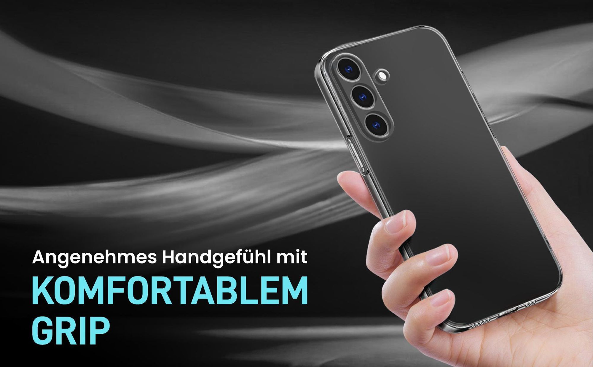 Case für Samsung Galaxy A26 5G aus strapazierfähigem und schmutzabweisendem Material
