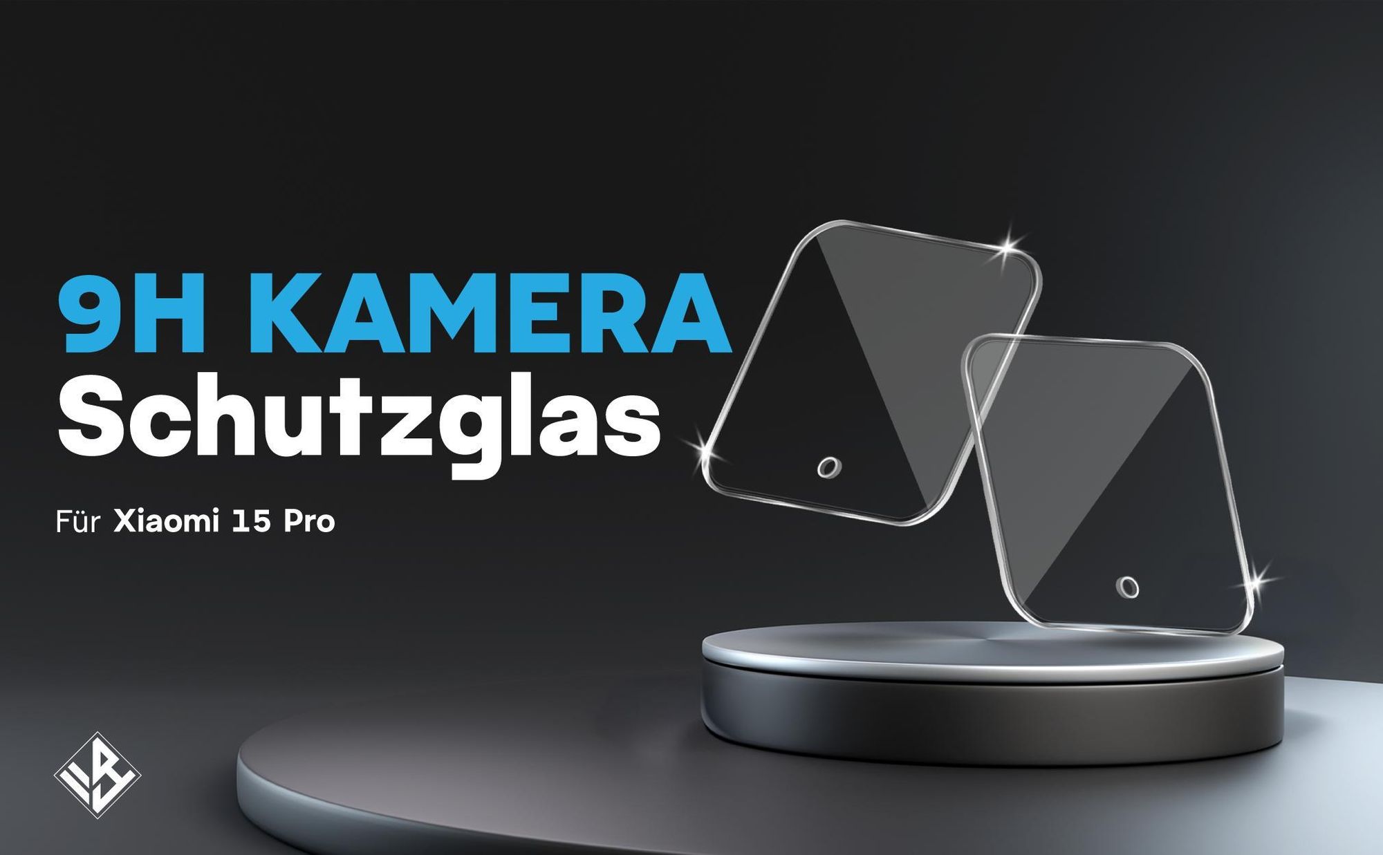 2er Set Kameraschutzglas für Xiaomi 15 Pro in 9H Härte