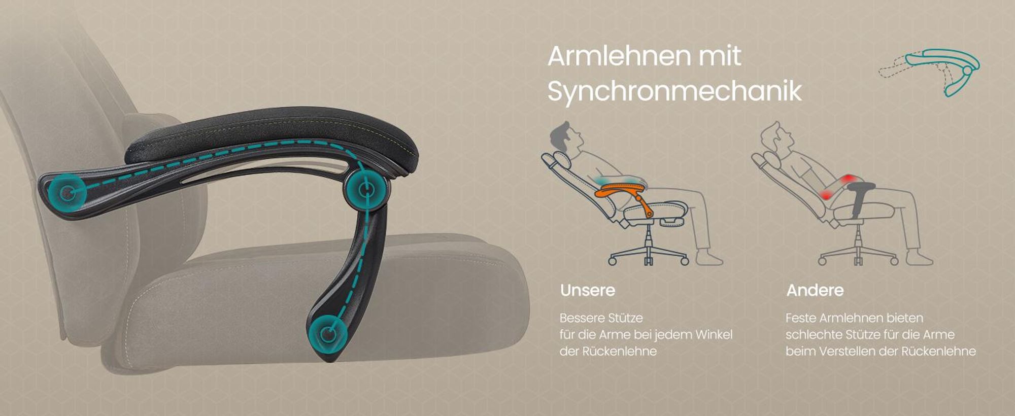 Gaming-Stuhl, ergonomischer Computerstuhl, Bürostuhl, mit Fußstütze, Kopfkissen, Lendenkissen, Oberfläche aus Samt