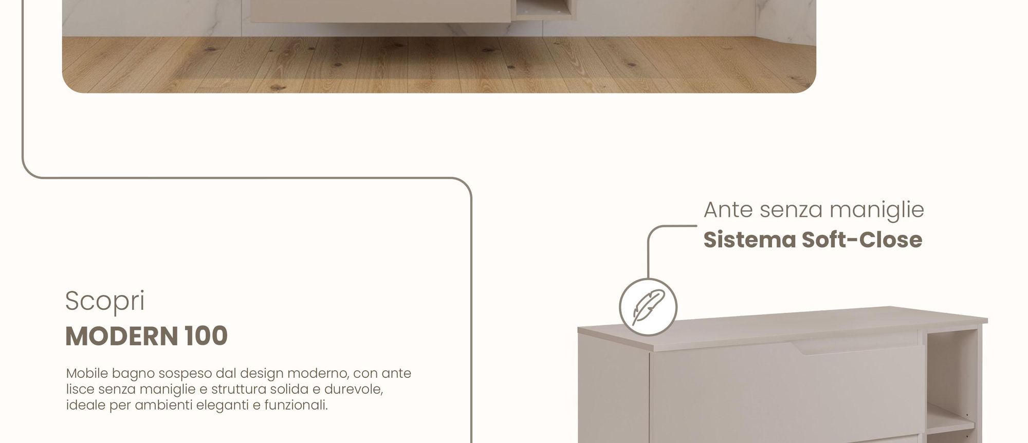 RODAN, mobile bagno, mobile sotto lavabo, mobile bagno moderno, mobili per il bagno
