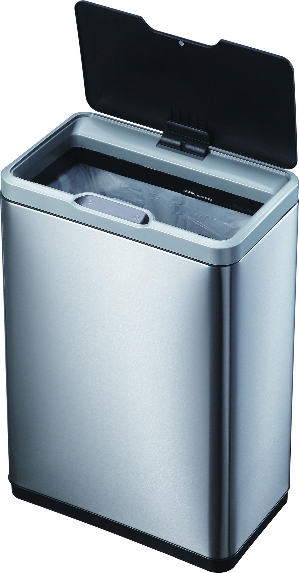 EKO - Cestino Mirage Sensor 45 litri - Acciaio inox Plastica - Acciaio inox opaco, nero