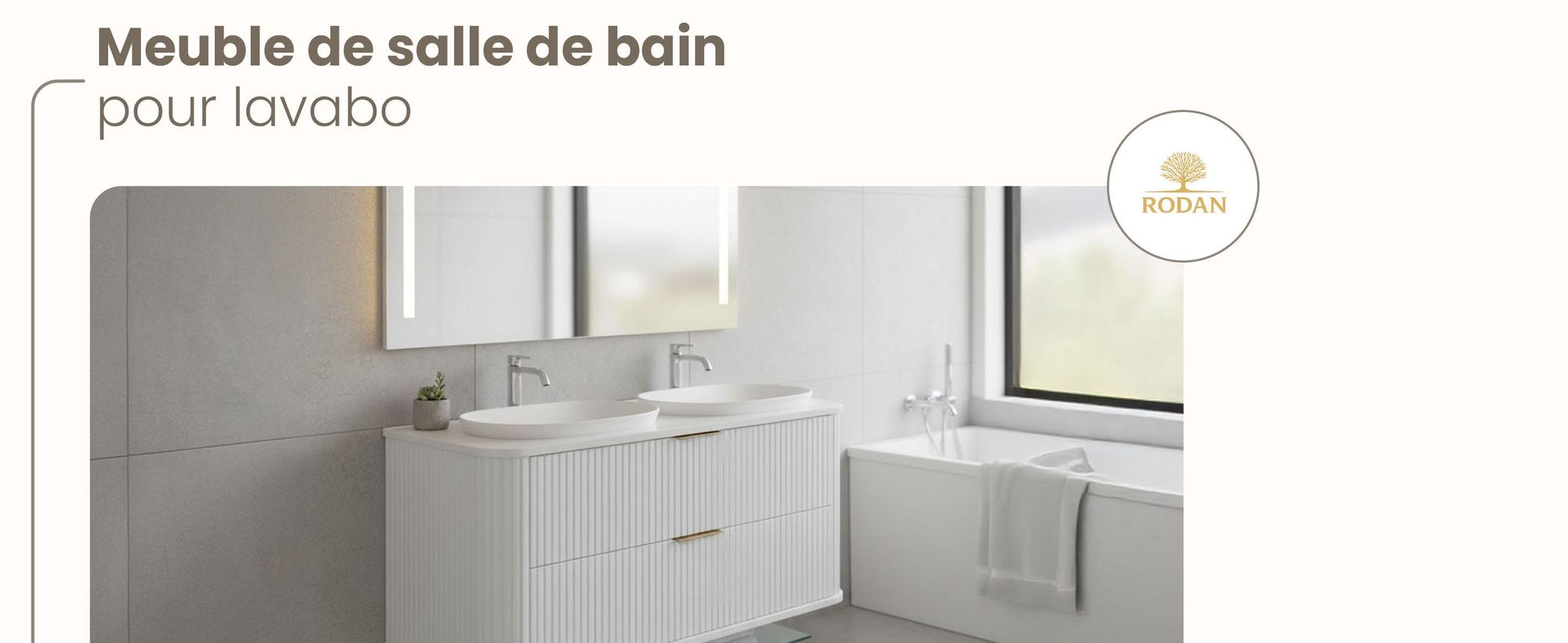 Armoire salle bain 100 cm Sous lavabo, meubles bas