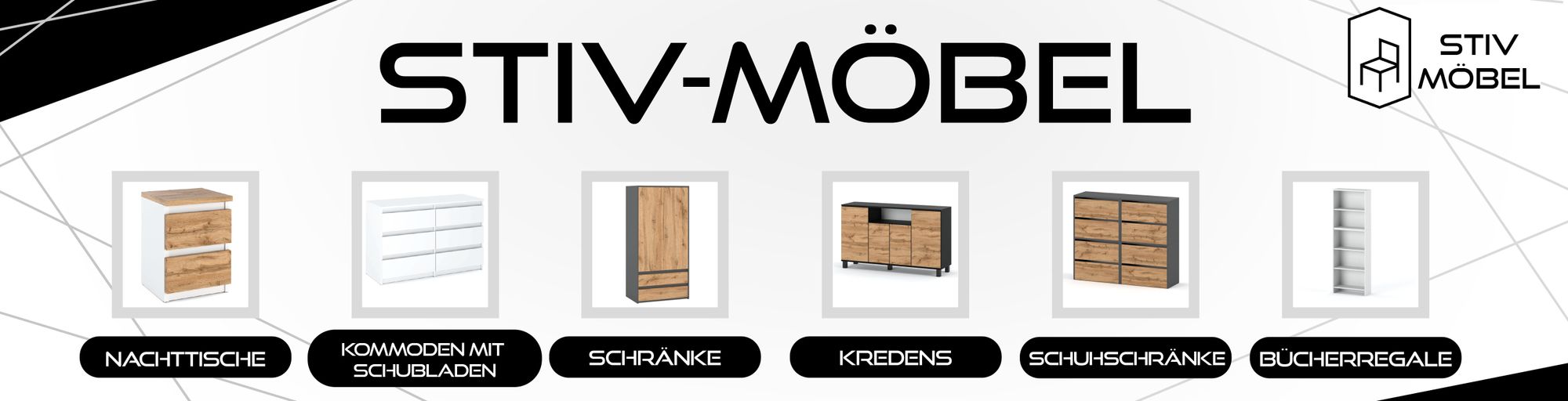 Moderne Möbel von Stiv Moebel