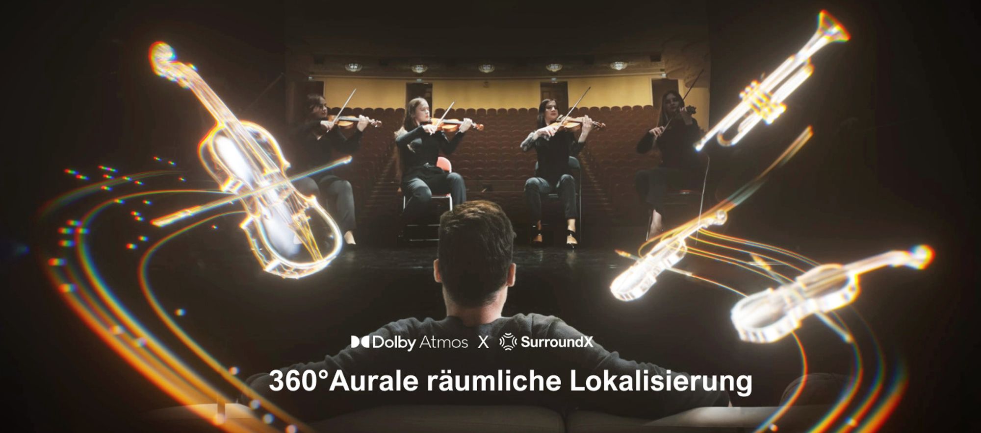Ultimea Poseidon D80 Boom, 7.1 Kanäle, Dolby Atmos, Spiel, Film, Musik, Nacht, Sport, Voice, 96 dB, 70 dB, 1%