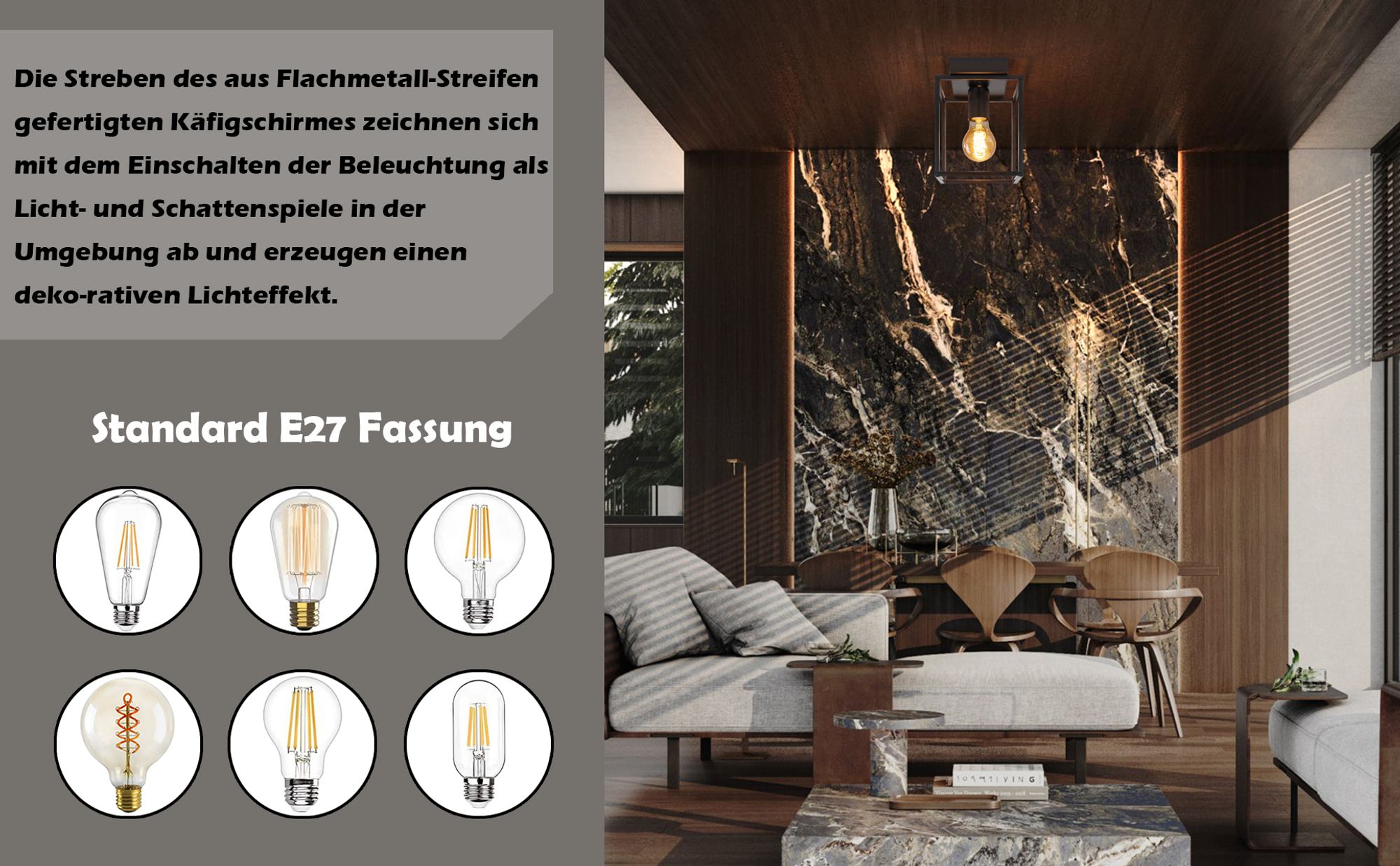 ZMH stropní svítidlo černé vintage stropní svítidlo E27 retro industriální lampa kovová s 1 plamenem stropní osvětlení do ložnice předsíně kuchyně jídelny