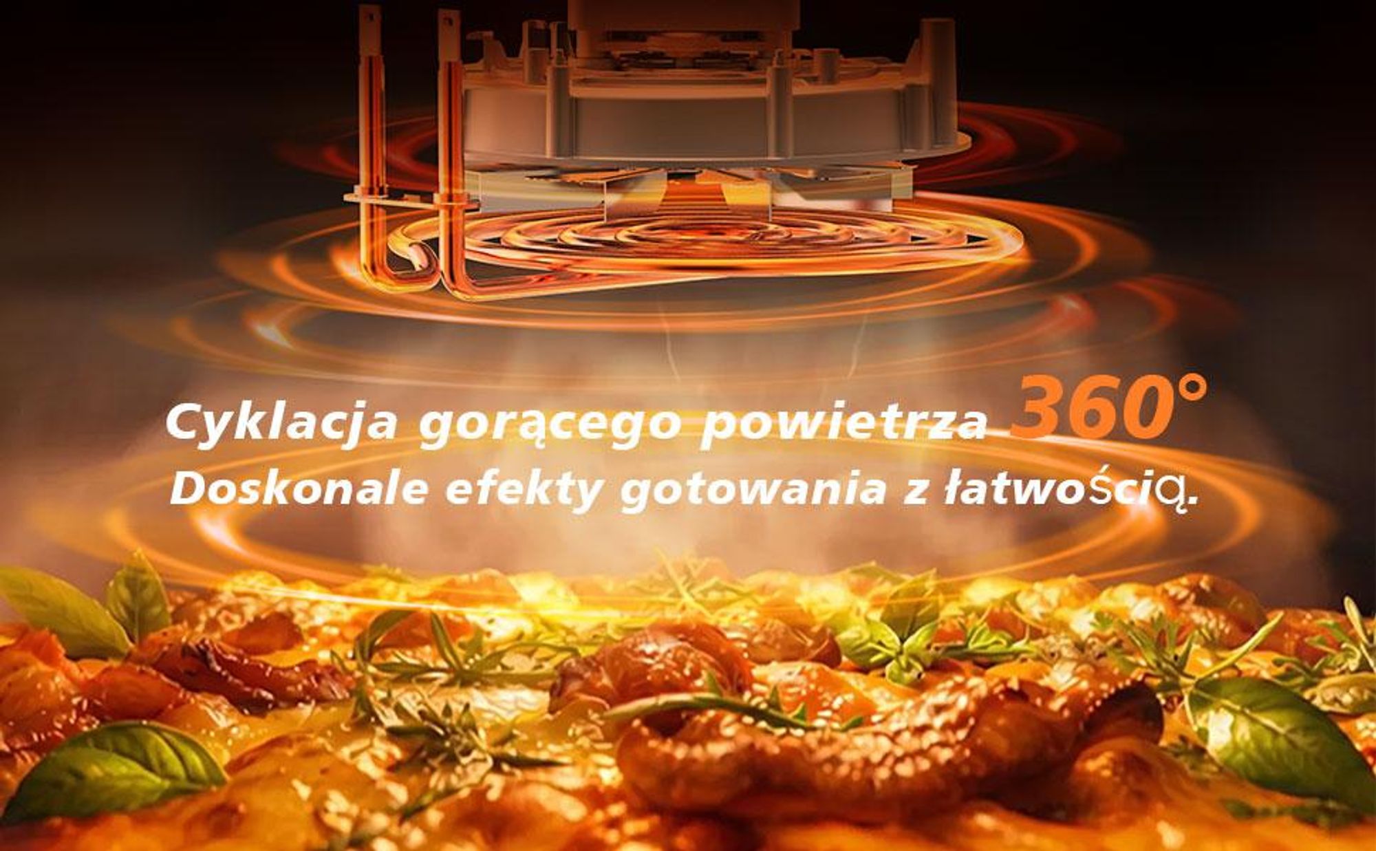 Frytkownica beztłuszczowa 6L Airfryer, 9 programów, 40–200 °C, funkcja podgrzewania, okno podglądu, powłoka nieprzywierająca, 1650 W, Czarny