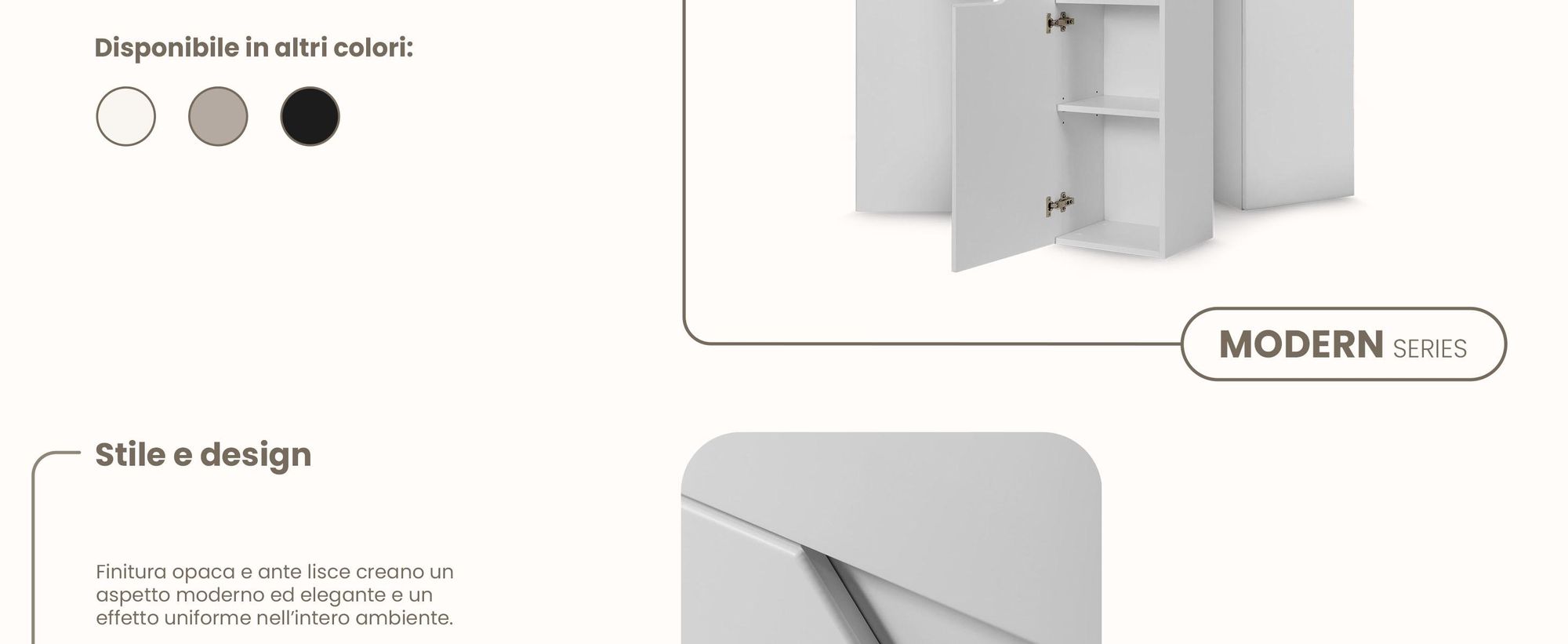 RODAN, mobile bagno, mobile sotto lavabo, mobile bagno moderno, mobili per il bagno