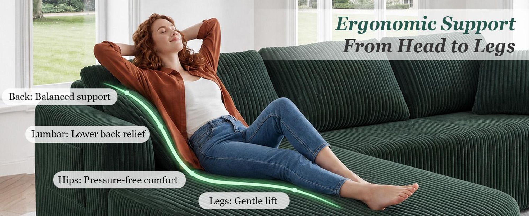Divano angolare con funzione letto, divano modulare in velluto senza braccioli, divano con chaise longue, divano a forma di L con funzione letto, divani componibili con cuscini e tasche laterali, lunghezza 243 cm