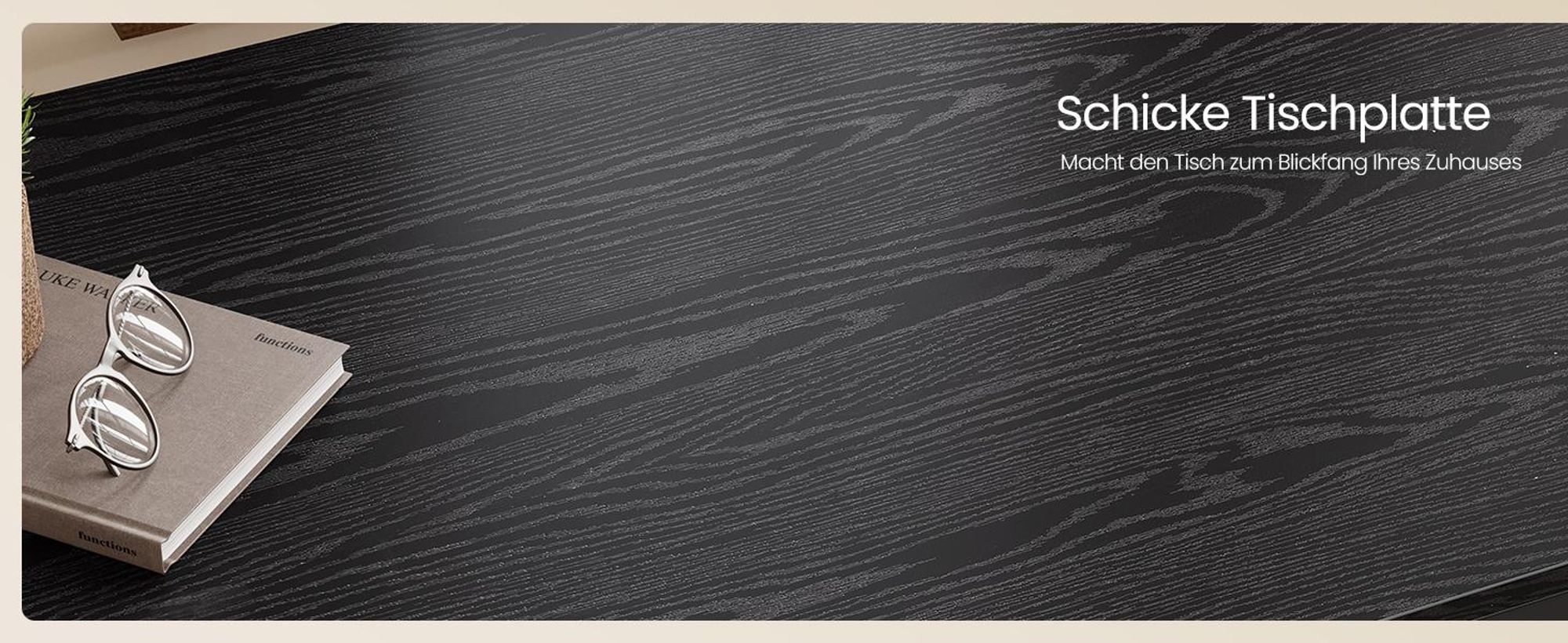 VASAGLE Schreibtisch mit 2 Regale Computertisch 100 x 75 x 60 cm Schwarz