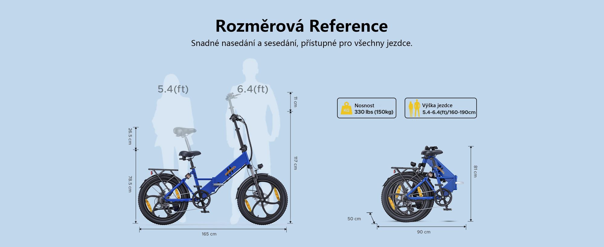 Elektrokolo HillMiles Mile 2 - Baterie 36V13Ah 20 palcová kola dvojité hydraulické brzdy - Šedá