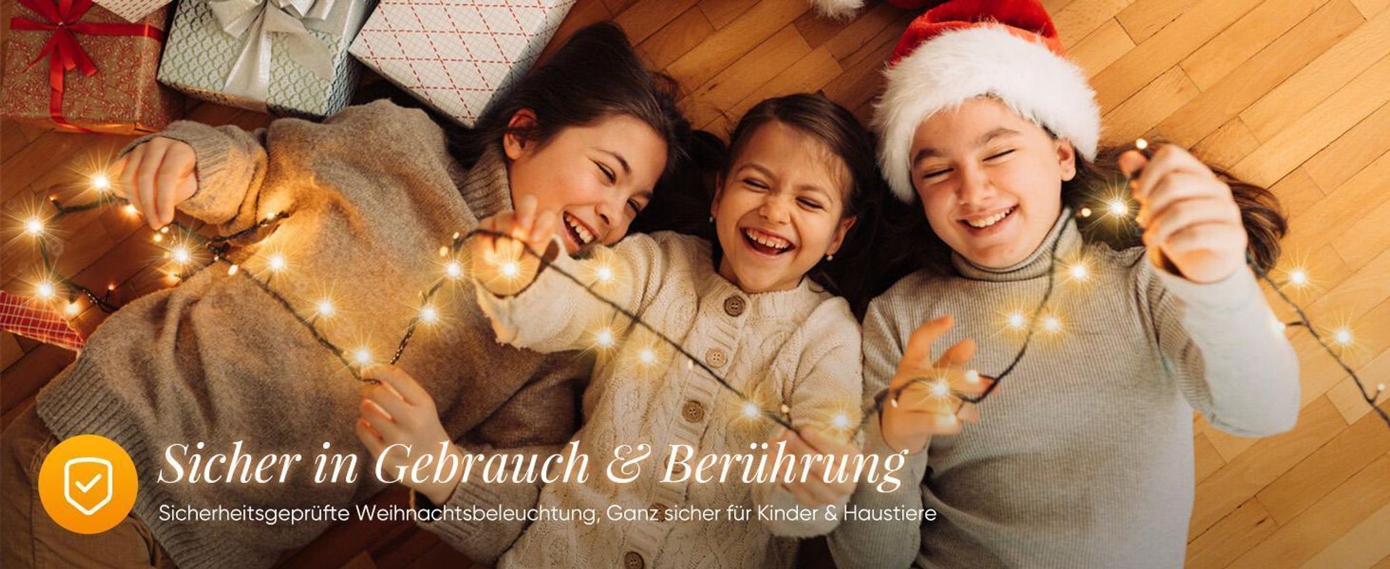 SALCAR 15m 250er LED Lichterkette Weihnachten Innen, Christbaumbeleuchtung Party LED Lichtervorhang Weihnachten Hochzeit Deko