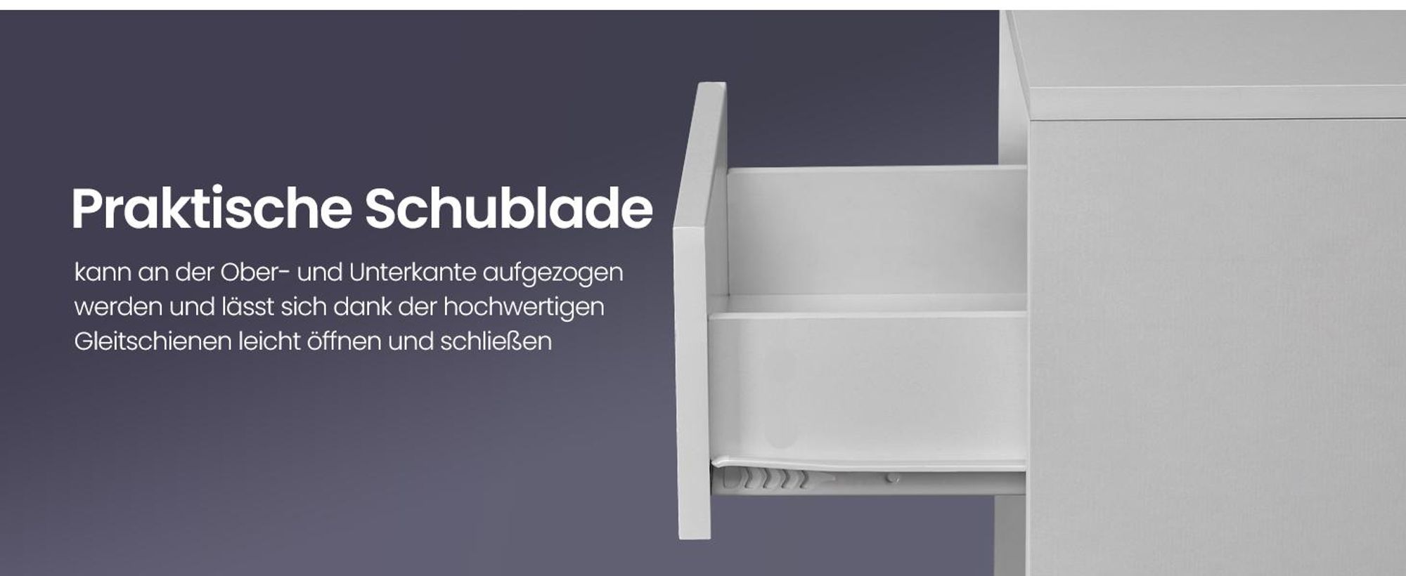VASAGLE Nachttisch mit einstellbarer LED, Beistelltisch mit Steckdosen