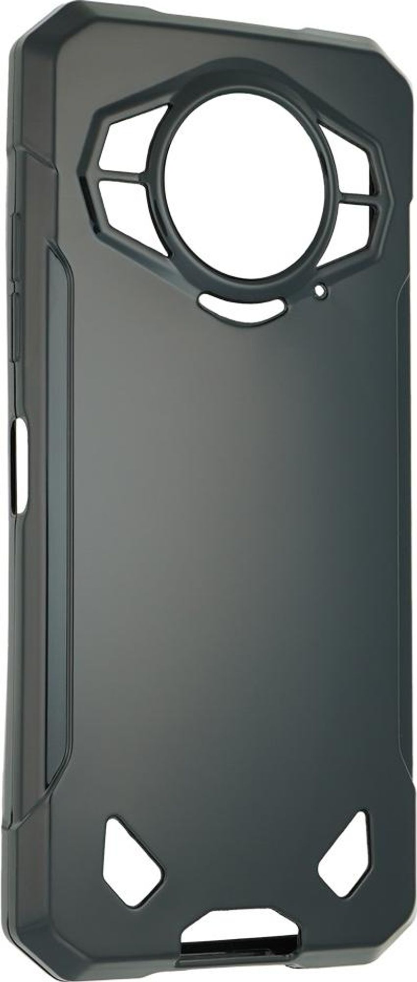 caseroxx Schutz-Hülle TPU-Hülle kompatibel mit Doogee S200 / S200X / S200 Plus, Gummi Handy Tasche schwarz Bild 3