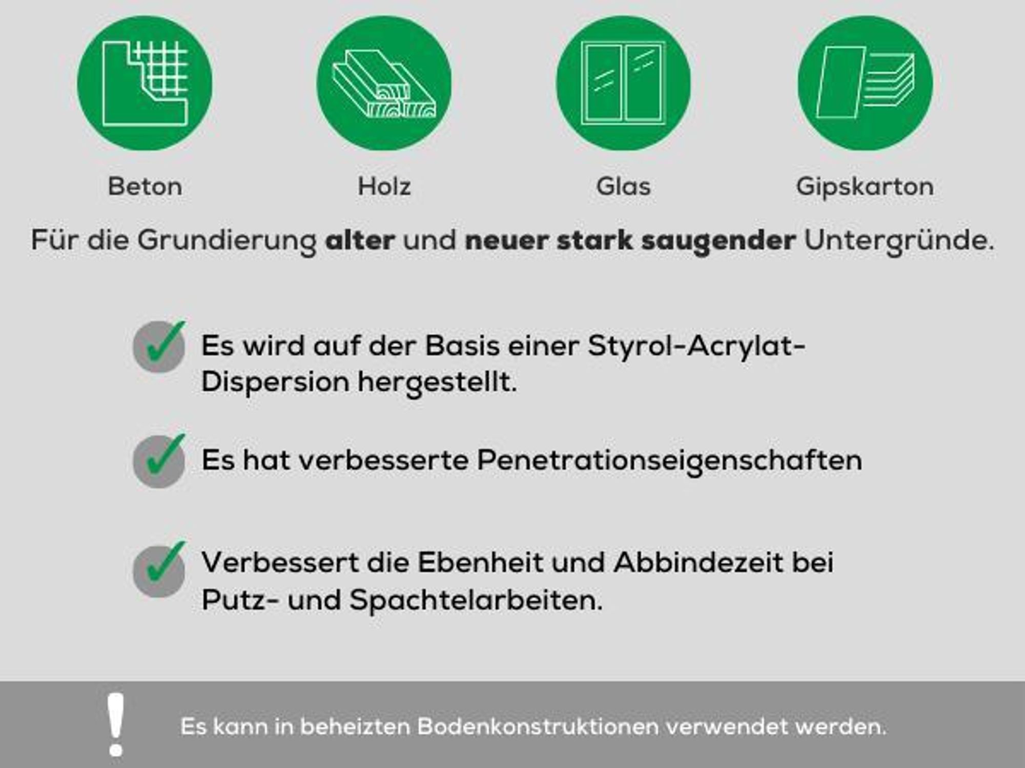 SimpleBau Tiefengrund 5 L , Gebrauchsfertige Tiefengrundierung für Innen & Außen auf schwierigen Untergründen , Verbessert Haftung für Wände