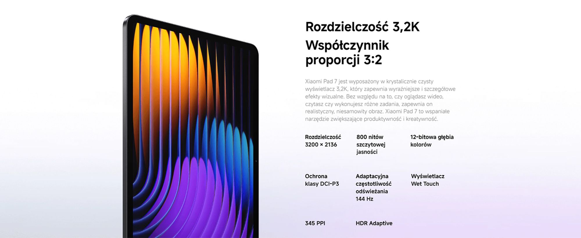 Xiaomi Pad 7 8/256GB Tablet 11,2“ Wi-Fi Niebieski