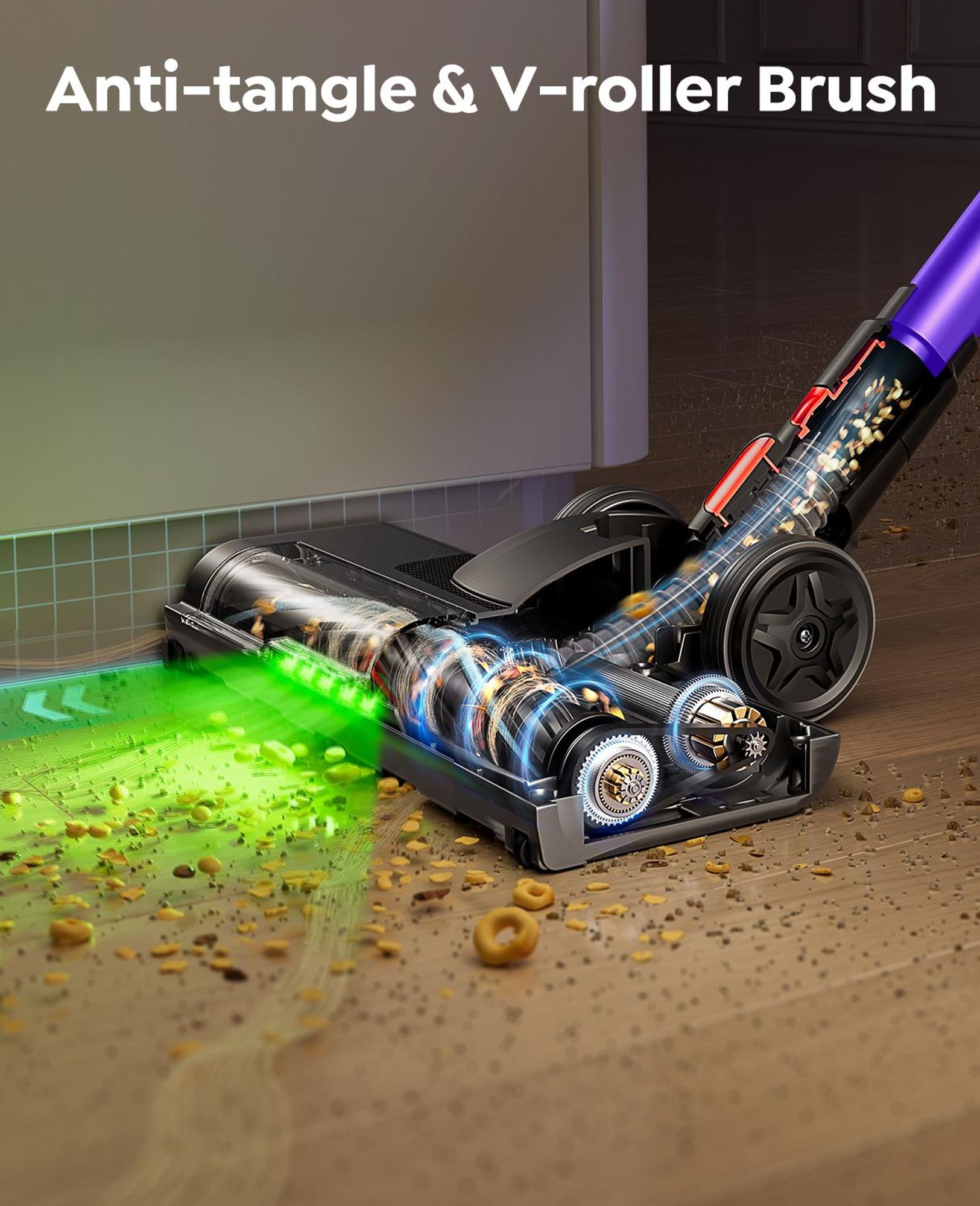 BUTURE VC100 Anti-Tangle-Bürste gegen verheddernde Haare