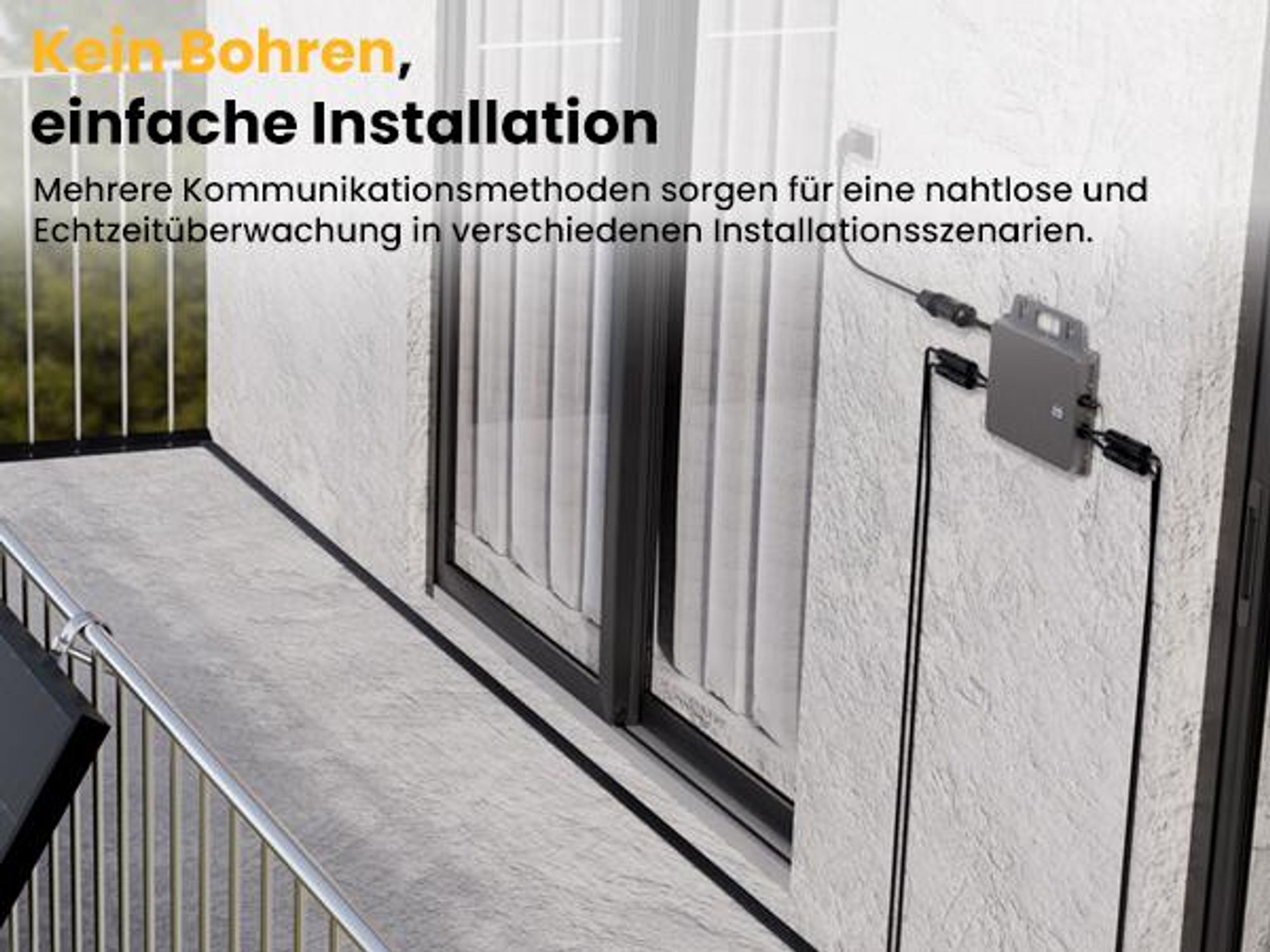 TSUN 800W Mikrowechselrichter Integriertem WiFi mit 5m Kabel für Balkonkraftwerk, von Powerness (0% MwSt)